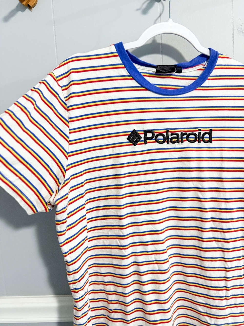 Polaroid Striped Ringer Tee - Picture 4 of 6